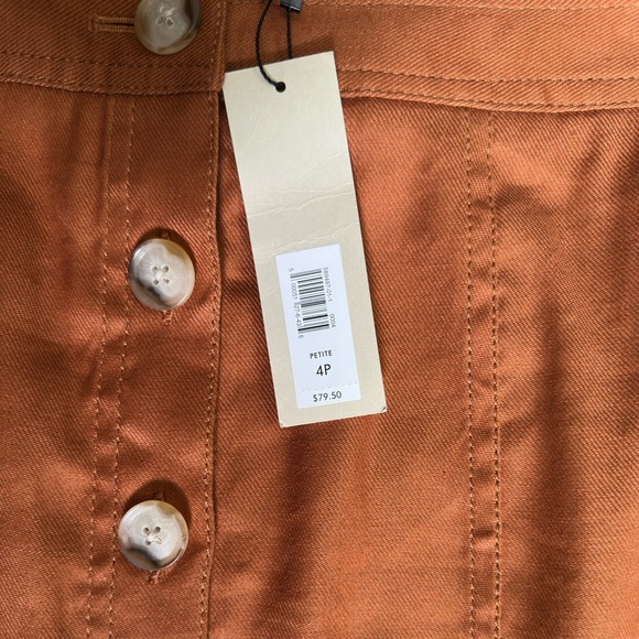 Banana Republic linen-cotton pencil skirt - Picture 4 of 4